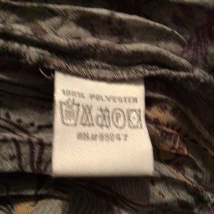 Vintage Gray Multi Colored Blouse